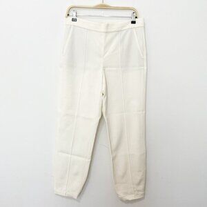 Vince White Pleated Pants Size 8